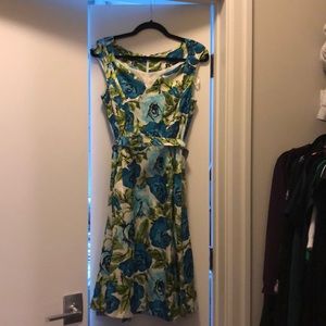 Talbots floral dress